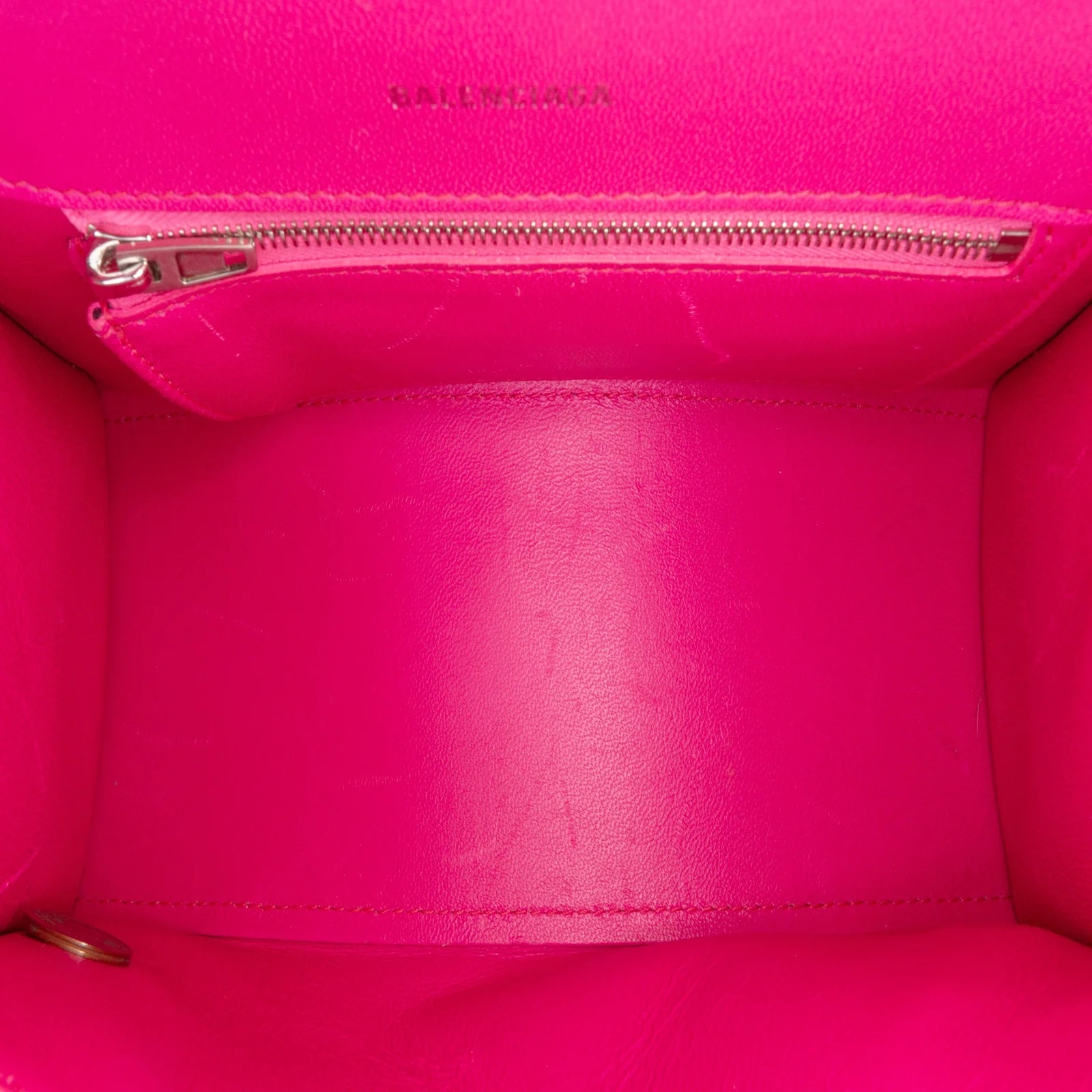 Small Shiny Box Hourglass Satchel 4