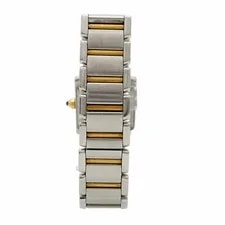 Cartier Tank Francaise SM Combo W51007Q4 Ivory Dial S 4