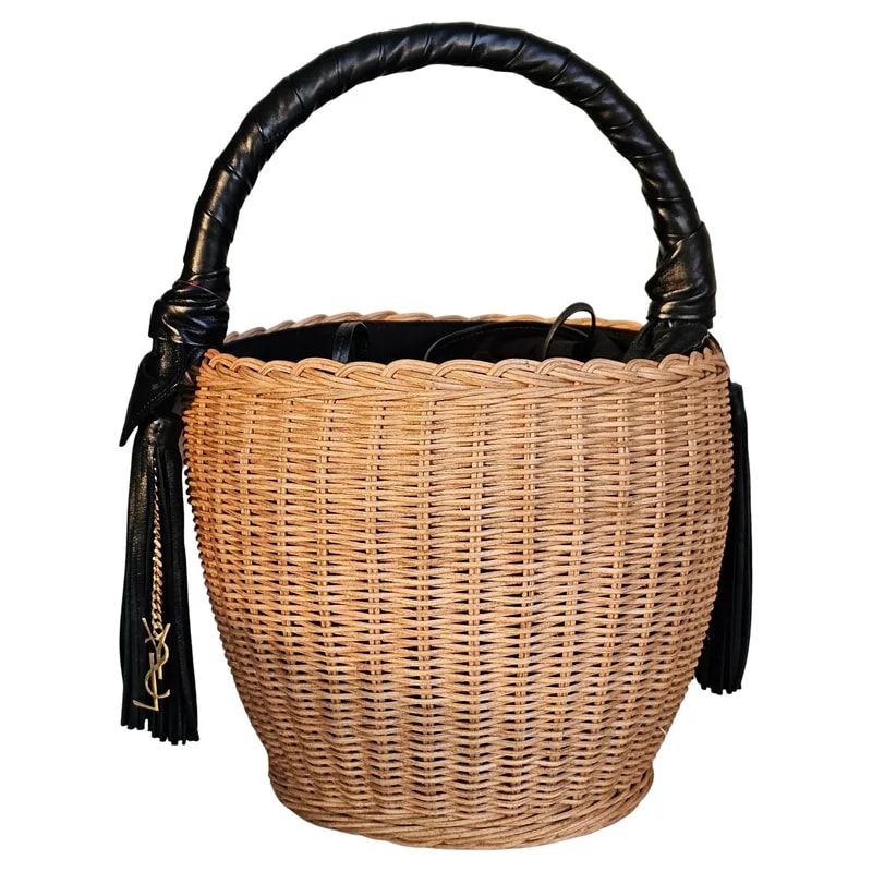Saint Laurent — Saint Laurent Basket Signature Chain — Handbag — resale