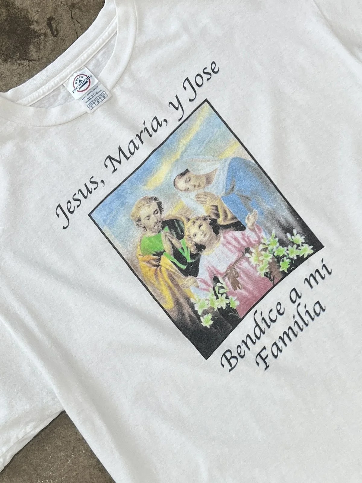 Jesus Maria Y Jose Mother Marry Religious Tee — streetwear — resale