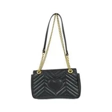 Gucci GG Marmont 443497 Dtdit Quilted Chevron 2