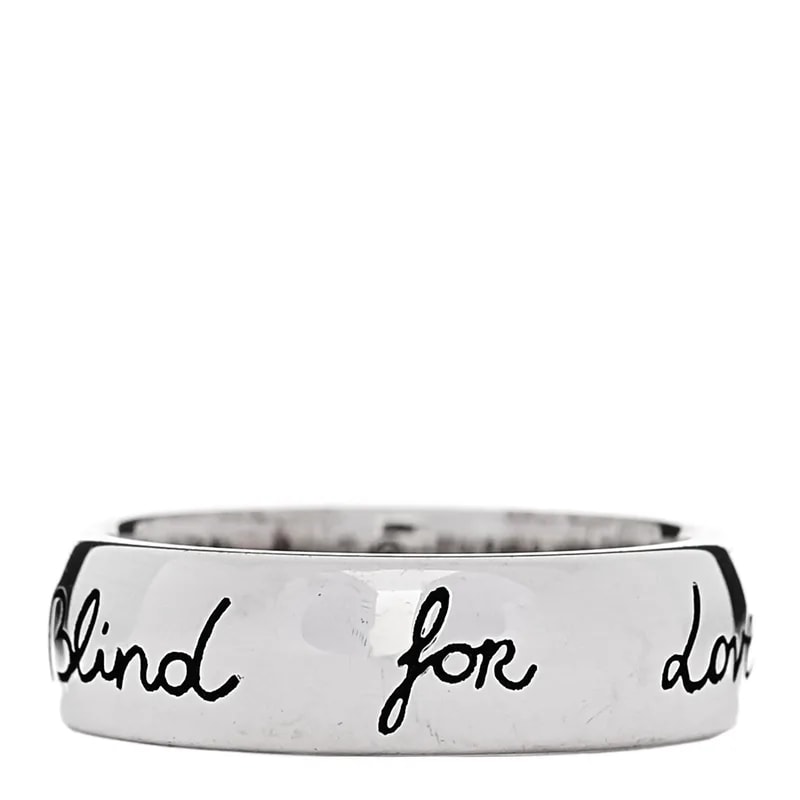 Gucci — Blind for Love Band 45 3.25 — Jewelry — resale