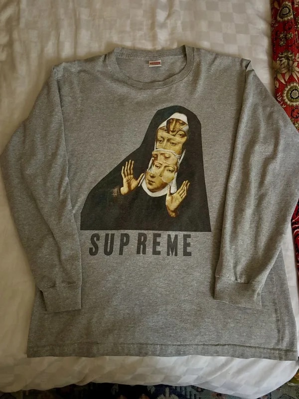 Supreme — Supreme Nun Crewneck — streetwear — resale