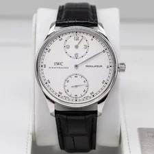 IWC Portugieser Regulateur 500 Piece Limited Edition in 43mm of Solid Platinum! 2