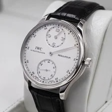 IWC Portugieser Regulateur 500 Piece Limited Edition in 43mm of Solid Platinum! 3