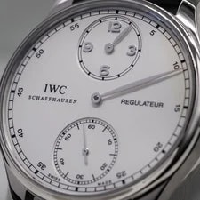 IWC Portugieser Regulateur 500 Piece Limited Edition in 43mm of Solid Platinum! 4
