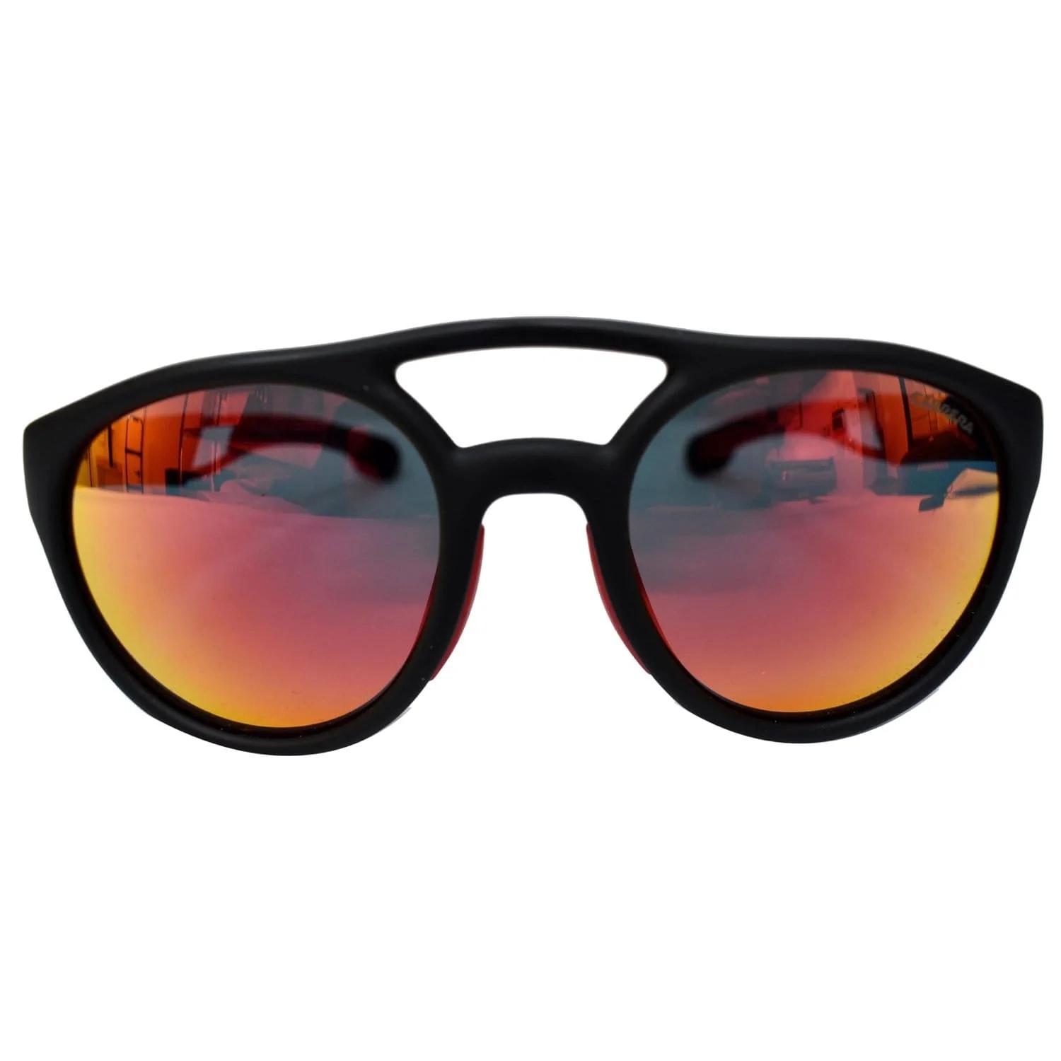 Carrera — Carrera Round 4011/S BLX Sunglasses Red Mirrored Lens — Watch — resale