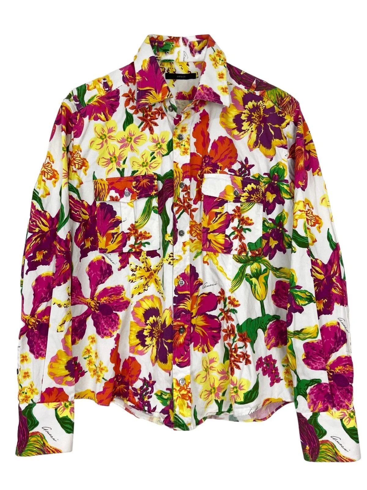 Tom Ford — S/S 1999 Runway Floral Print Shirt (, Archive, Tom Ford) — streetwear — resale