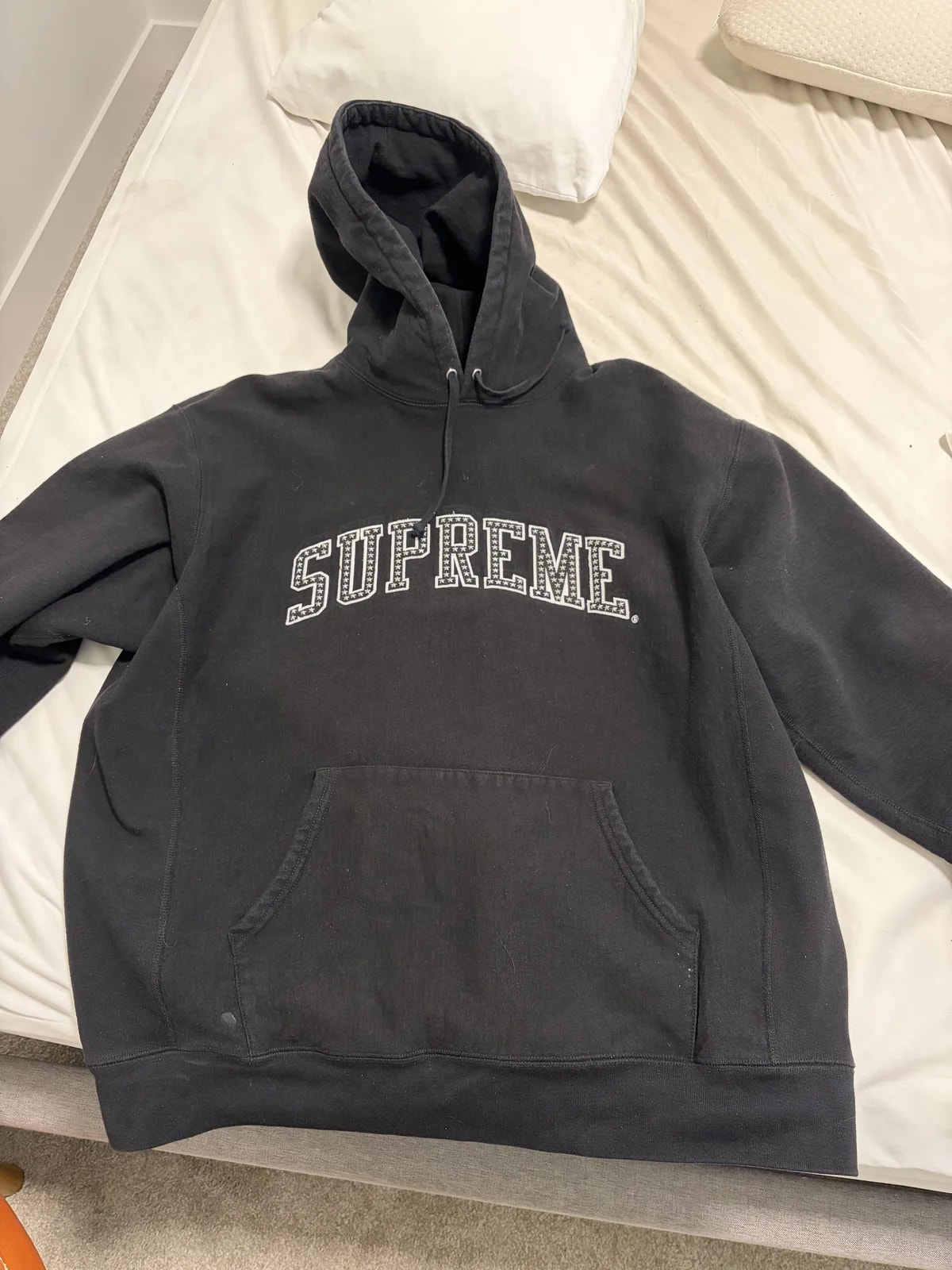 Supreme — Supreme Stars Arc Hood — streetwear — resale