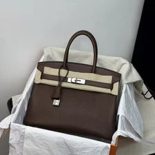 Hermès — Auth Hermès Birkin 30 Palladium — Handbag — resale
