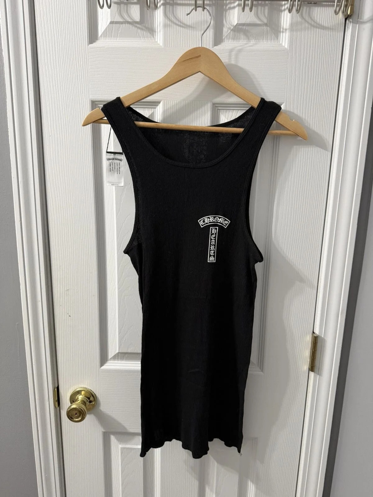 Chrome Hearts — Hearts Cross Tank Top — streetwear — resale