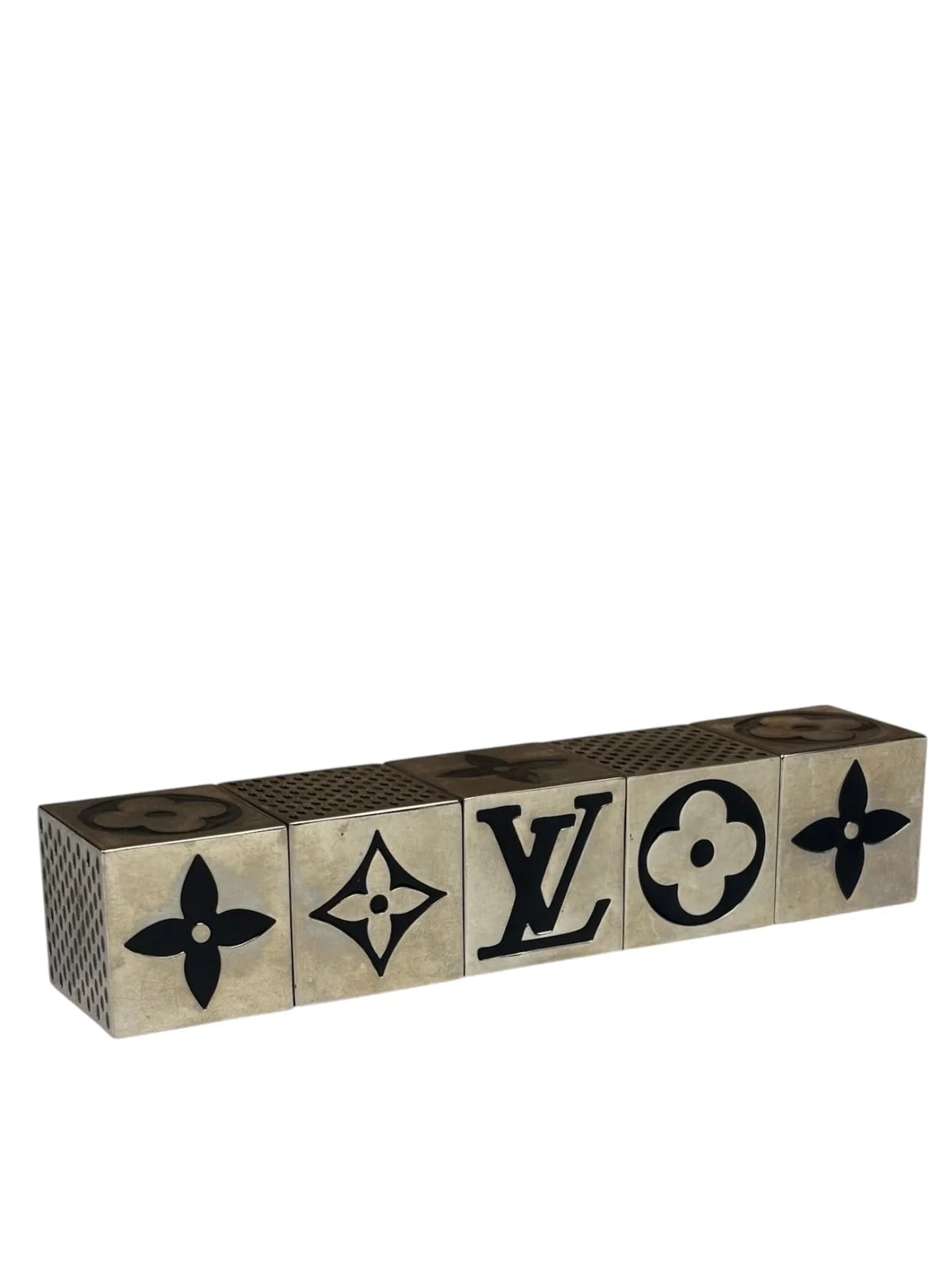 Louis Vuitton — Louis Vuitton Magnetic Cube Die Paper Weight — Accessory — resale