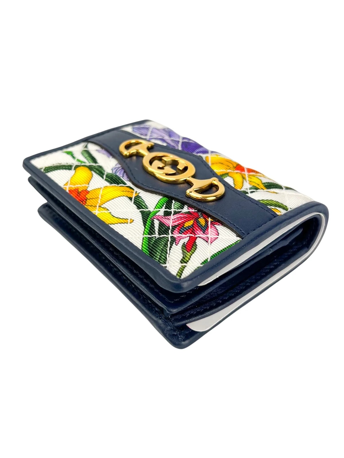Gucci Floral GG Snap Card Wallet 2