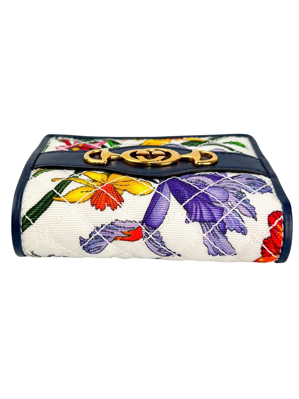Gucci Floral GG Snap Card Wallet 3
