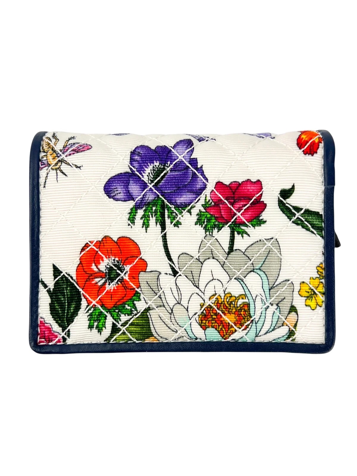 Gucci Floral GG Snap Card Wallet 4