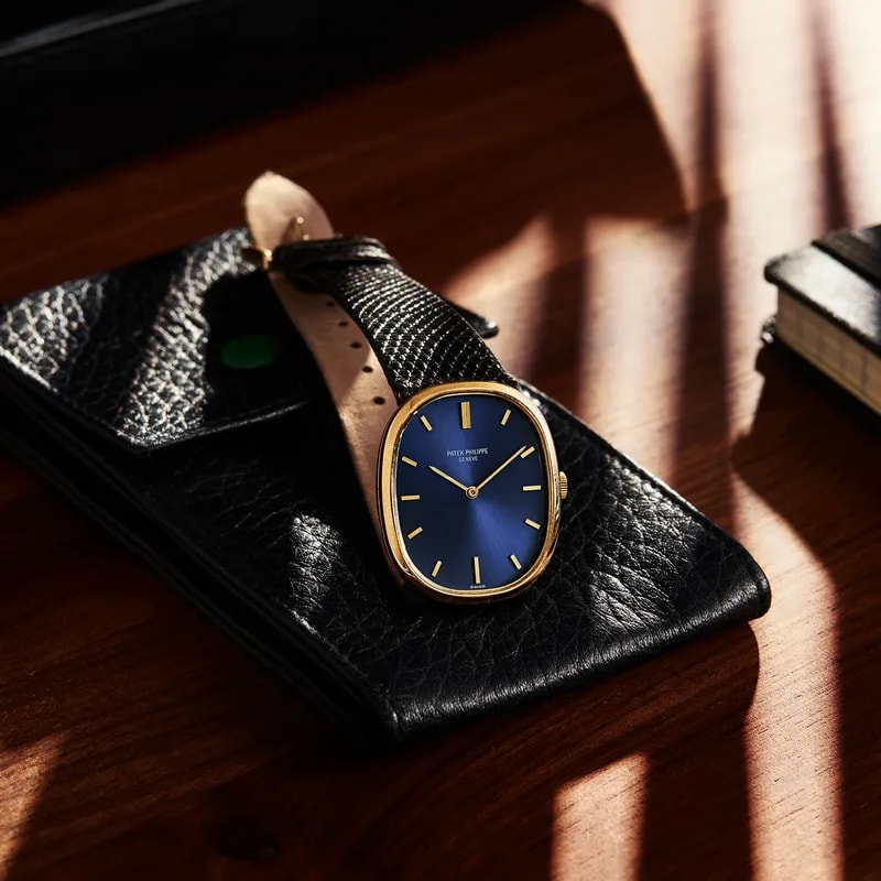 1970s Patek Philippe Ellipse Ref. 3548J in 18k Yellow Gold 3