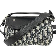 Dior — Auth Christian Dior Trotter Saddle Roller — Handbag — resale
