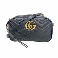 Gucci — [6hd3437-k] Gucci GG Marmont 447632 Met... — Handbag — resale