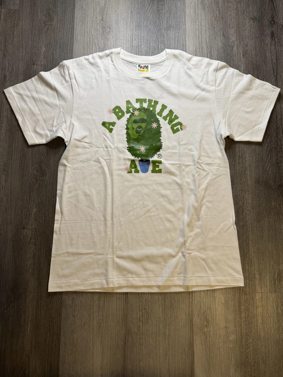 BAPE — Bape Bonsai College Tee — streetwear — resale
