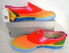 Adidas NEW Nizza Pride Slip on Shoes Love Unites Drivers 3