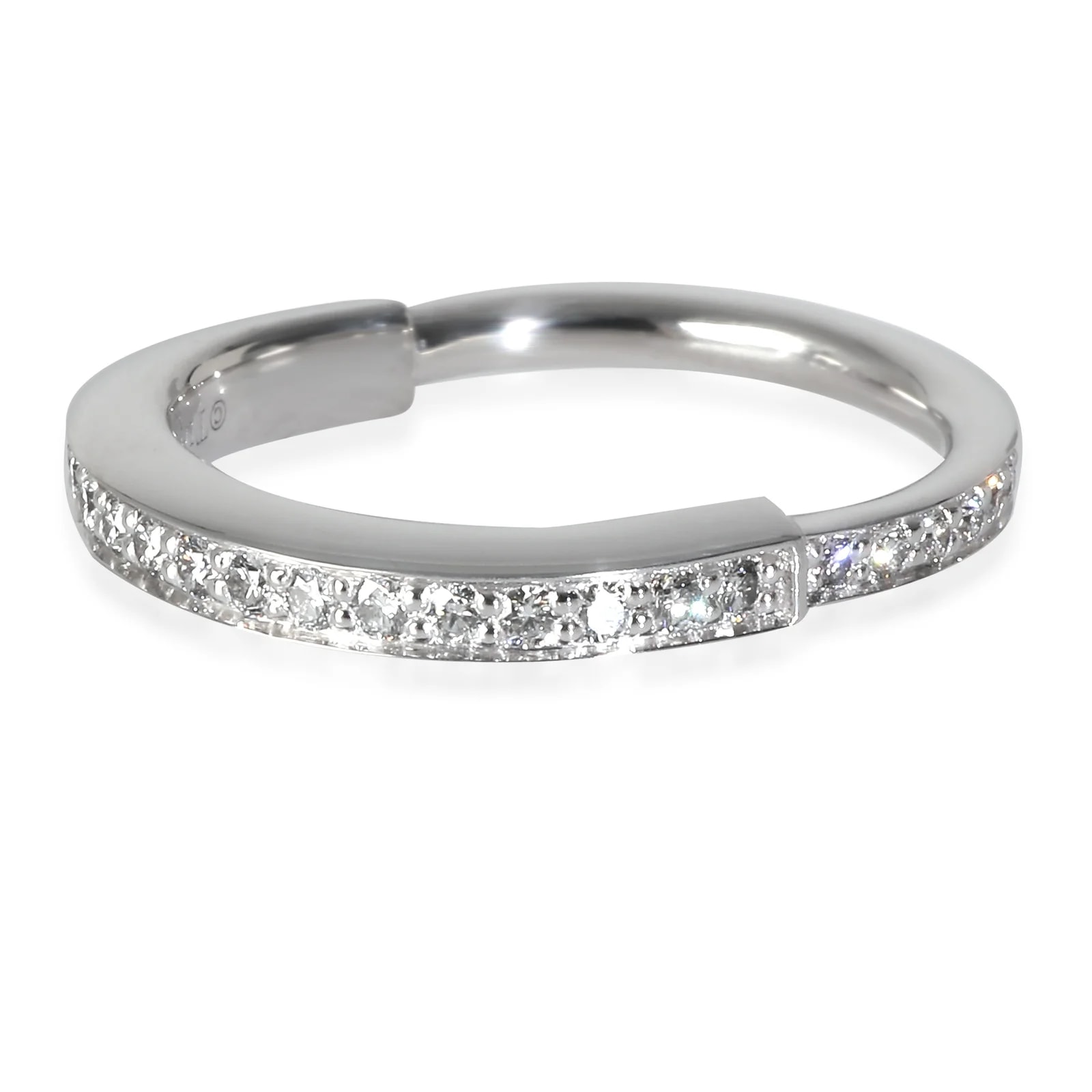 Tiffany & Co. White Gold Lock 18k 3