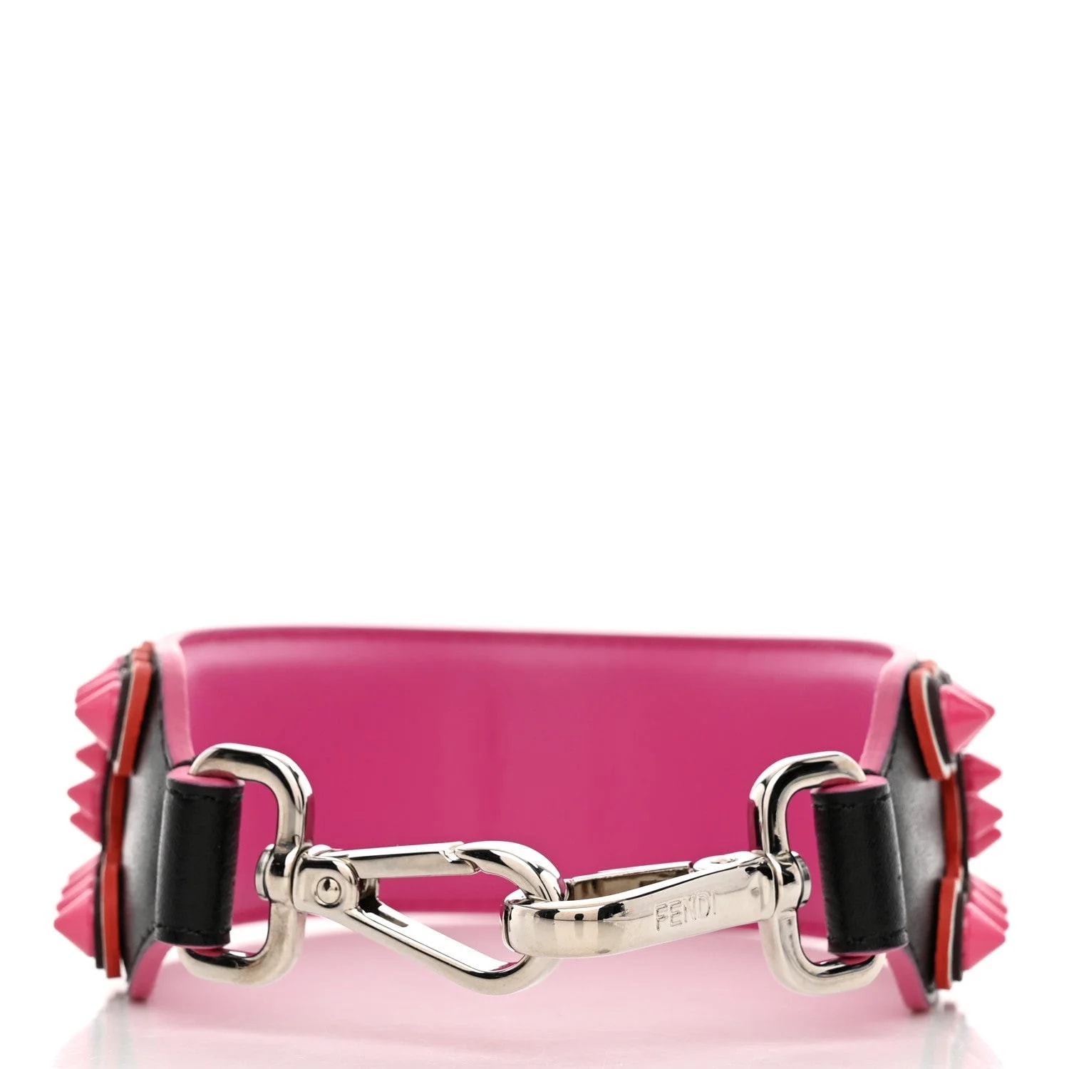 Fendi — Vitello Dolce Studded Mini Strap You — Accessory — resale