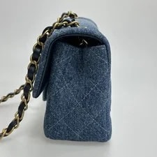 Chanel Classic Flap Washed CC Chain Strap 4