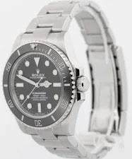 2023 Papers Rolex Submariner No-Date Black Steel 41mm 124060 LN BOX 3