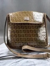 Fendi Enamel Logo ShoulderBag Mini Crossbody Strap 2