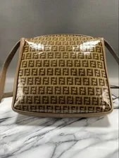 Fendi Enamel Logo ShoulderBag Mini Crossbody Strap 3