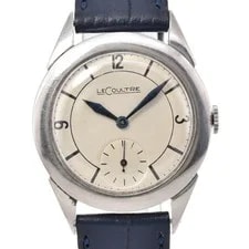 Jaeger-LeCoultre — Jaeger-LeCoultre 7852 ’S Steel Silver Dial Small Second Manual — Watch — resale