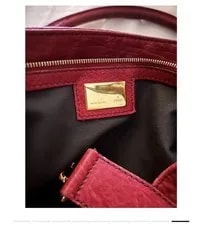 Fendi — Fendi With Studded Logo Accents and Hardware — Handbag — resale