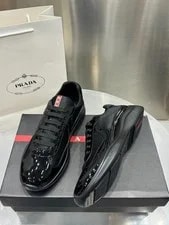 Prada America's Cup Full‑ Lace‑Up Low Top 3