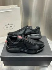 Prada America's Cup Full‑ Lace‑Up Low Top 4