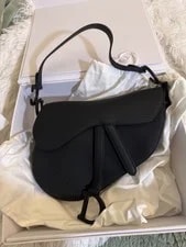 Dior — Christian Dior Ultra Matte Saddle Medium — Handbag — resale