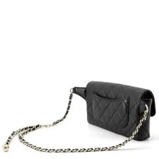 Chanel Coco Mark Matelassé Chain Caviarskin AP5034 Crossbody #TZB543 2