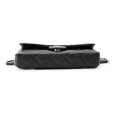Chanel Coco Mark Matelassé Chain Caviarskin AP5034 Crossbody #TZB543 3