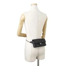 Chanel Coco Mark Matelassé Chain Caviarskin AP5034 Crossbody #TZB543 4