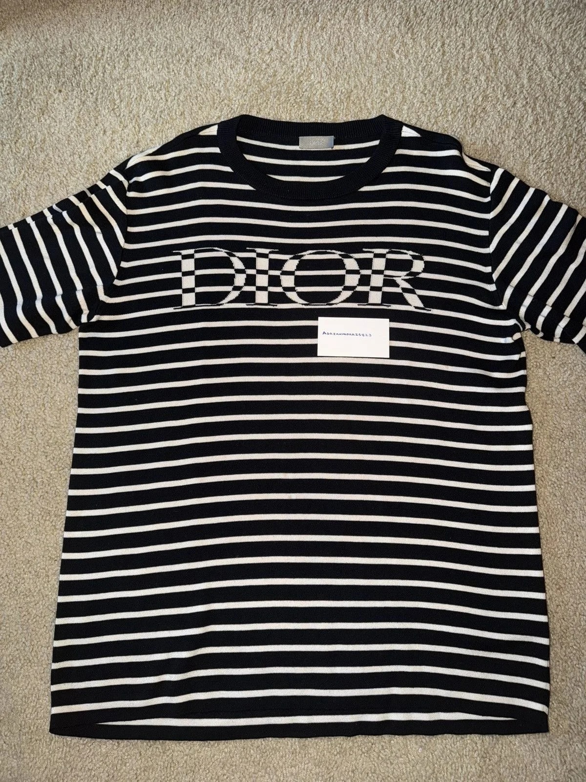 Dior — Striped Shirt — streetwear — resale