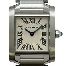 Cartier — Cartier Tank Française SM W51008Q3 20mm Stainless Steel Quartz OKW3408 — Watch — resale