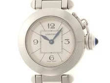 Cartier — Cartier Miss Pasha W3140007 Stainless Steel 28mm Silver Dial Automatic #DW1151 — Watch — resale