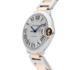 Cartier Ballon Bleu Steel Yellow Gold Automatic 36mm Bracelet W6920047 2