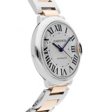 Cartier Ballon Bleu Steel Yellow Gold Automatic 36mm Bracelet W6920047 3
