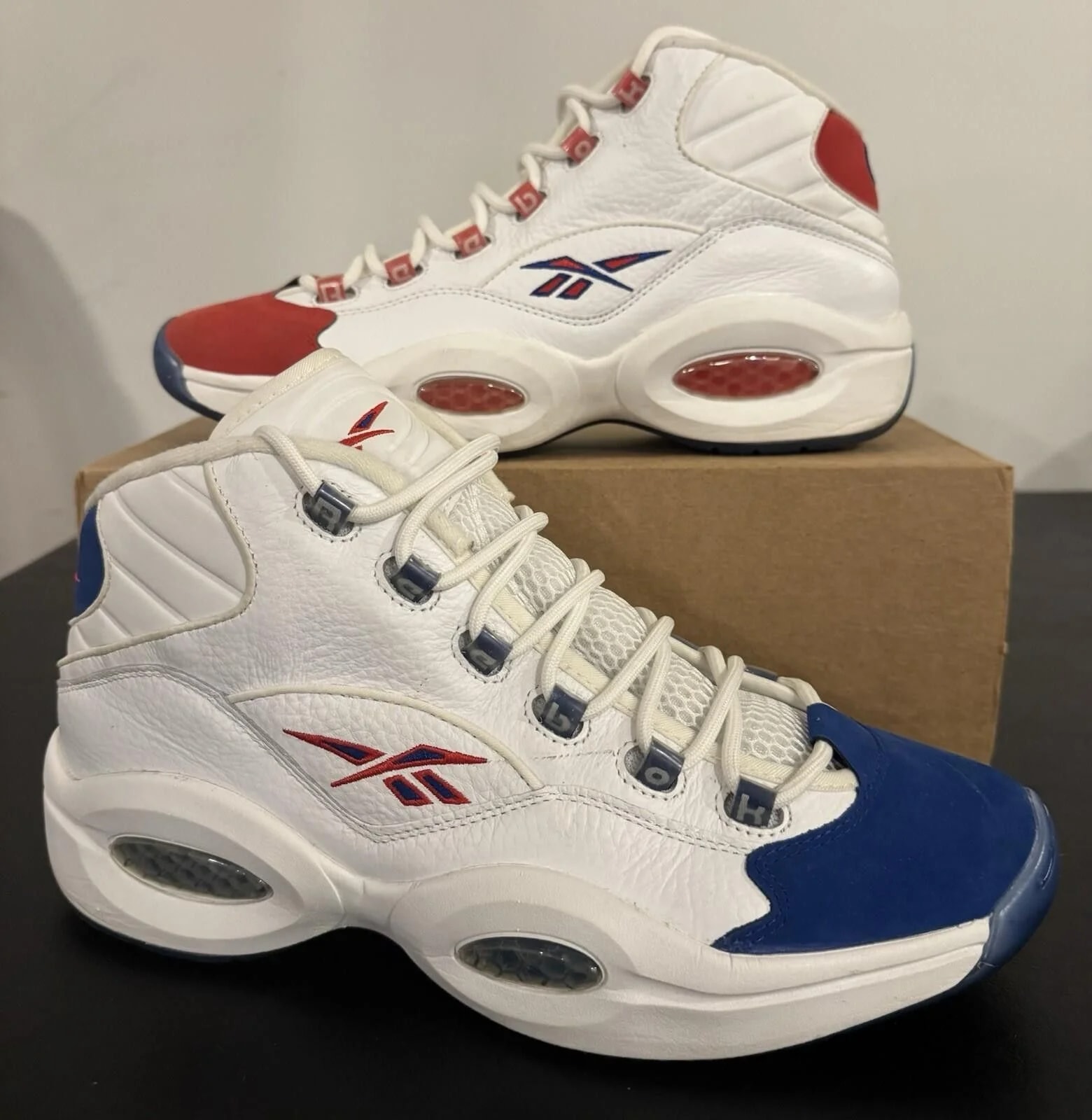 Reebok — Size 11.5 - Reebok Question Mid Double Cross — Sneaker — resale