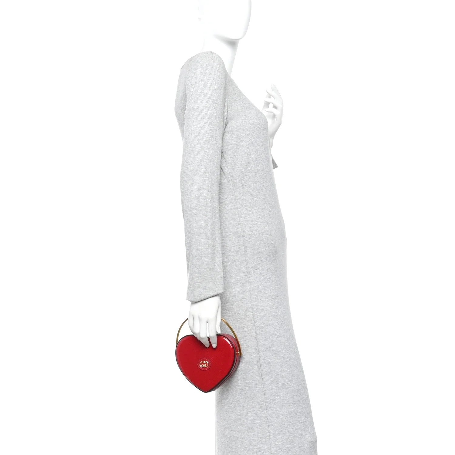 Broadway Mini Heart Top Handle Rasberry Candy 2