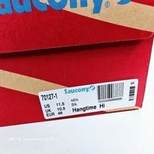 Saucony X Packer US 11.5 Retro Hangtime 70127 1 2