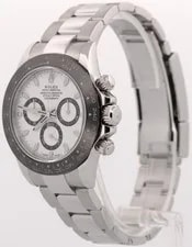2018 Papers Rolex Daytona Panda White Stainless Steel Ceramic 40mm 116500 LN BOX 3