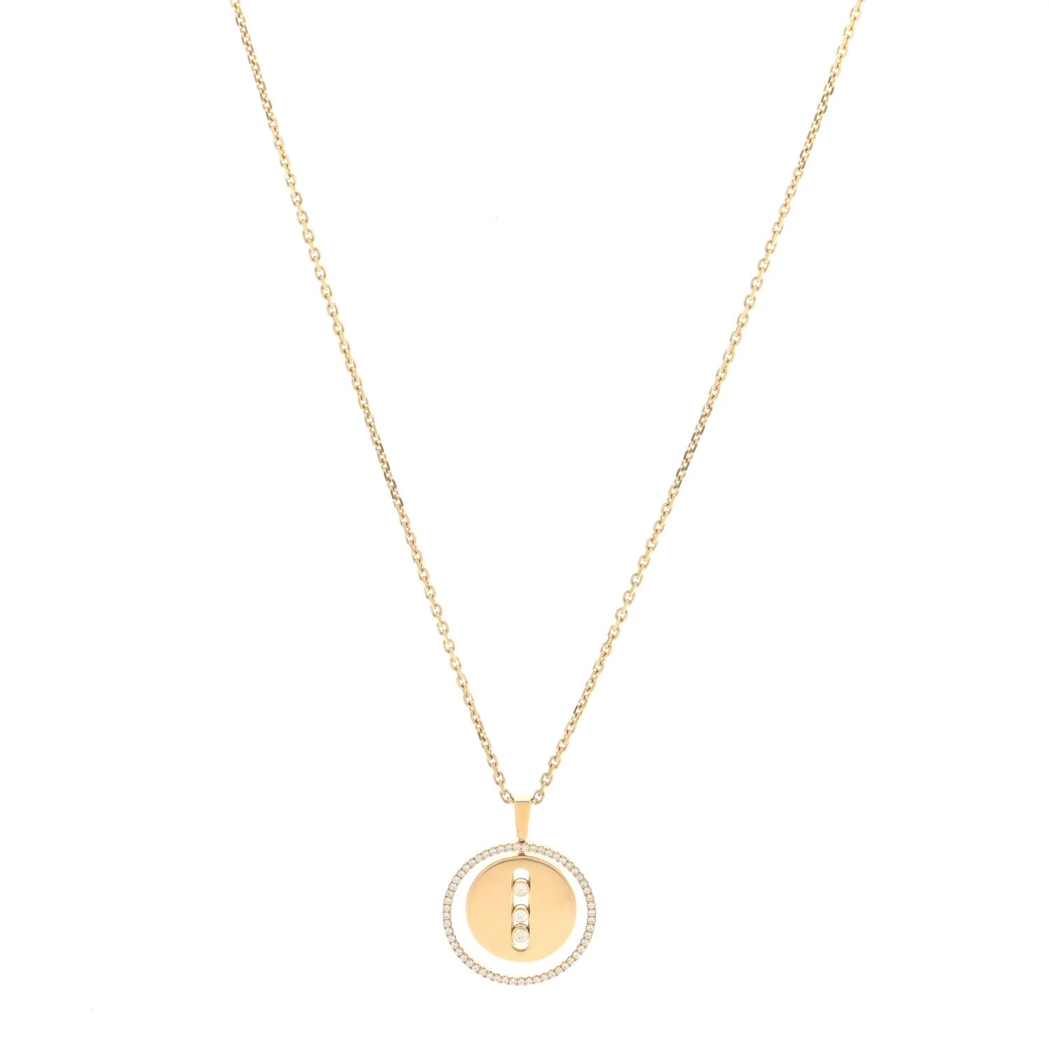 Messika — 18K Yellow Gold Medium Lucky Move — Jewelry — resale