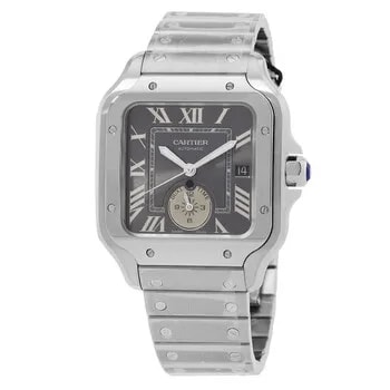Santos Large Model Automatic Blue Dial WSSA0071 3