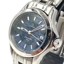 Omega Seamaster 120 Jacques Mayol Limited 2000 Quartz Blue Dial 2